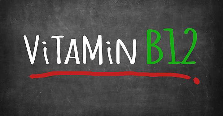 Vitamina B12 su lavagna